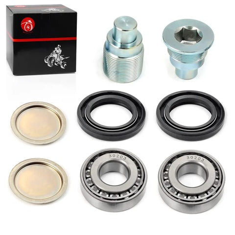 Honda Swingarm Bearing Seal Bolt Lock Nut And Cap Rebuild Kit For DIY Easy Install Fits Recon 250 TRX250X TRX250EX ATV