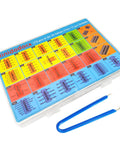 IC Chips Kit 173 Piece Op Amp ICs And Timer ICs Assortment With 12 Sockets and color-coded organizer box