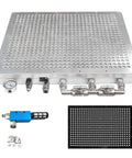 Rapid Vacuum Chuck Fixture Plate For CNC Machining Centers, Lathes And Milling Machines 500x400mm With Quick Clamping And Suction