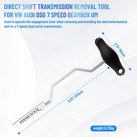 Dry Dual Clutch Transmission Removal And Installation Tool Kit For Ford Buick Chevrolet Hyundai Kia Gearhead Favorite Auto Shop Essential For Replacing Dry Dual Clutch Systems, 235mm steel tool