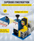 Automatic Electric Wire Stripping Machine 0.05 To 0.98 Inch Range, showcasing aluminum build and 220V motor