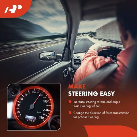 Driver using Toyota Hydraulic Power Steering Rack And Pinion for Tundra 2000 To 2004 3.4L 4.7L, steering smoothly on road