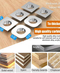 Flattening And Slotting Router Bit For DIY CNC And Handheld Routers 1/2 Inch Shank 2-1/2 Inch Cutting Diameter 1/2 Inch Cutting Length Great For Cleaning Grooves And Engraving Durable Alloy YJ30, showing various bit shapes and compatible materials.