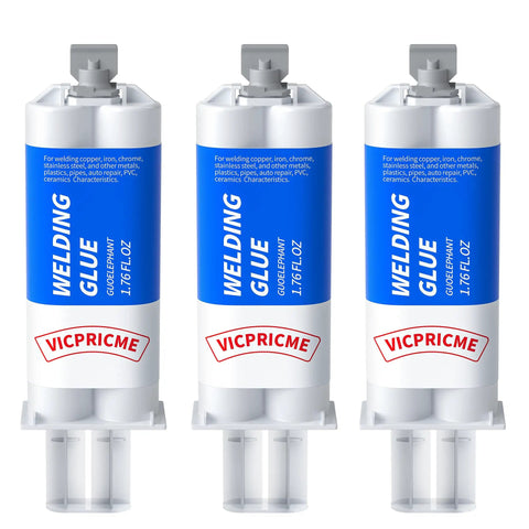 Heavy Duty Epoxy Glue Set That Cures In Five Minutes, Waterproof Adhesive For Metal, Plastic, Wood, And Ceramic, Fix Leaks And Cracks
