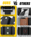 Comparison image highlighting features of Ford F-150 Retractable Ratchet Straps 2 Pack for Secure Hauling vs others