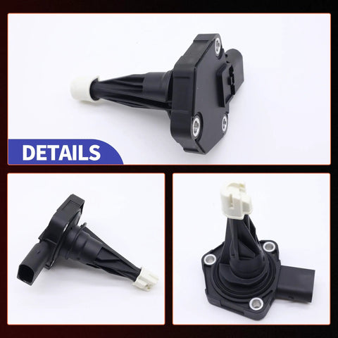 Oil Level Sensor For BMW 2014-2018 Models Including 228i 320i 328i 335i 428i 528i X3 X4 X5 And ActiveHybrid3 Fits 12617638341 black plastic sensor