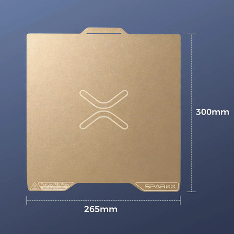 Heavy Duty Flexible Pei Build Plate For 3D Printers Slick Dual Sided Textured Steel Sheet Rock Solid Heated Bed Surface 265X300Mm Zero Fuss Setup Killer 3D Printing Game Changer