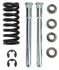 Door Hinge Pin Bushing Kit Direct Fit With Spring For Jimmy Sonoma S10 Metal Replacement Hinge Pins 0.380 X 4.17 In For Front And Rear Doors Restores Alignment And Smooth Opening. kit parts on white