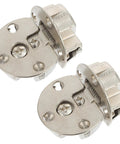 2 Pack Zinc Alloy Folding Table Hinges For Cabinet Doors Concealed Drop Down Self Locking Heavy Duty Lightweight Built To Last