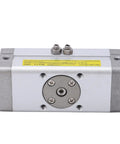 Aluminum Alloy Pneumatic Rotary Actuator With Rack Pinion Pendular Design Double Sealing Rack Type Swing Air Cylinder