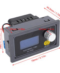 Discharge Capacity Tester For Lithium Ion Batteries, 25W Adjustable Load Module, 5 To 30V Constant Current, Real Time Voltage Current And Power Readouts With Ah And Discharge Time Logging, Ideal For RC LiPo And Power Bank Analysis, 79x39x44.5mm