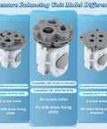 Pressure Balancing Shower Valve Replacement Cartridge For R110 R120 R115 R125 Series with different screw hole models.