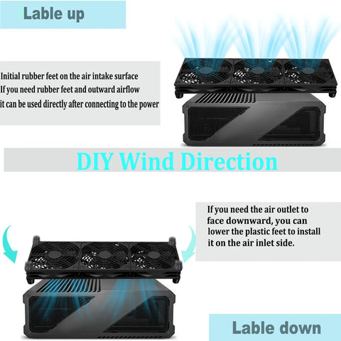 Quiet 120Mm Router Cooling Fan Keeps Your Network Setup Chillin Smooth With Direct Usb Powered thermal dissipation for servers, with adjustable airflow.