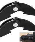 Heavy Duty Weld On BBQ Smoker Hinge Pair For Doors 8 By 2 And A Quarter Inch, 3 Sixteenth Inch Plate Steel, DIY Weld On Black Finish, Beefy Built Tough For Heavy Grills, Firebox Lids, Warpage-Resistant, Long-Lasting Performance, black welded hinges