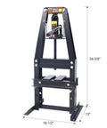 6 Ton Benchtop Hydraulic A Frame Shop Press With Plates Adjustable Garage Floor Hydraulic Press For Auto And Mechanical Repairs Heavy Duty Black