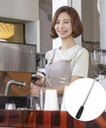 Pro Grade Cup Sealer Lever Handle Accessory For Milk Tea Shops Made Of Plastic And Stainless Steel Easy Install Versatile Sealing Machine Part To Boost Production Efficiency, silver handle shown in cafe use