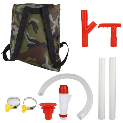 Manual Fertilizer Spreader With Bag For Farm Crops And Garden Use Accurate Measurement Fertilizing Tool parts and accessories