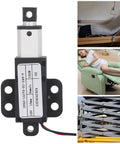 Compact 24V Micro Linear Actuator With 150N Thrust And 10mm Stroke For Sofa Robots TV Tables And Windows shown in various applications