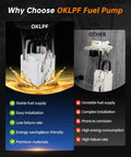 Electric Fuel Pump Module Assembly For Nissan Versa And Versa Note 1.6L L4; comparison with other fuel pump features.