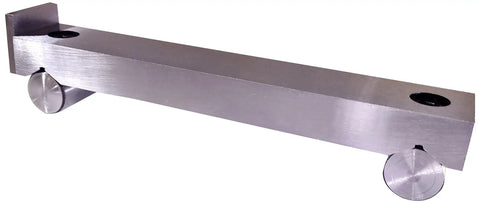 5 Inch Sine Bar For Precision Angle Setup With Ultra Fine 0.00003 Inches Per Inch Working Face And 0.0002 Inches Center Distance 0.0004 Inches Parallelism Flange End For Resting Workpiece Ideal For One Two Three Blocks And Gauge Blocks