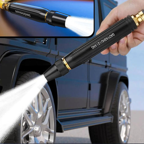 Powerful High Pressure Home Car Wash And Garden Sprayer With Adjustable Nozzle For Cars, Patios, Plants And Veggies, 8X