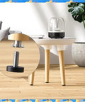 Adjustable Furniture Feet Set 24 Piece Leveling Feet With T Nuts Black Metal Leg Levelers for table on wood floor