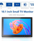 Sweet 10.1 Inch Rimless IPS Monitor With 1280x800 Display And Built In Speaker, image showing monitor front with jellyfish graphic