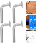 Heavy Duty Galvanized M5 Pallet Rack Pins And Safety Bolts For Warehouse Shelving Units with wear-resistant edges