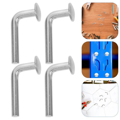 Heavy Duty Galvanized M5 Pallet Rack Pins And Safety Bolts For Warehouse Shelving Units with wear-resistant edges