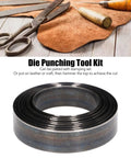 8 Piece Round Leather Punching Die Set Made From Alloy Steel For DIY Cardboard And Leather Projects With Fast Clean Cuts
