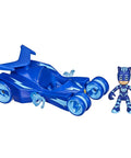 Preschool Gekko Transforming Vehicle Toy With Button Press Wheels To Fins Mode And Matching Action Figure For Kids Age Three Plus No Batteries Required Bad Boy Ride Legit Awesome Tot Approved Play Set - blue vehicle with matching figure