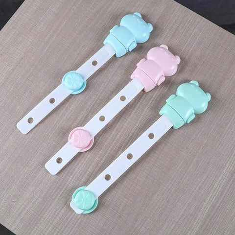 5 Pack Kid Proof Safety Cabinet Locks With 3 Adjustable Modes, Cartoon Shape Design, Durable PP And TPE Material, Securely Latch Cabinets