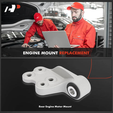 Badass Heavy Duty Rear Engine Motor Mount Fits Toyota Corolla And Prius Models 2016 Through 2022 1.8 Liter Four Cylinder Engine Direct Bolt On Replacement, showing detailed design.