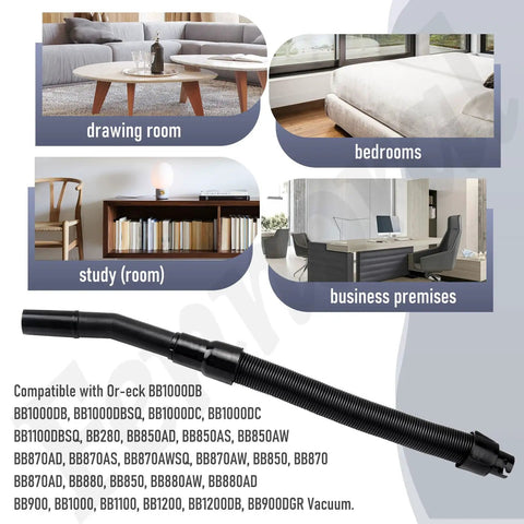 Legit Replacement Hose For Or-Eck Canister Vacuums Fits Bb850 Bb900 Bb1000 Series Hella Durable Build With Smooth Suction Power That Really Nails The Cleanup Process Every Single Time You Deep Clean Floors