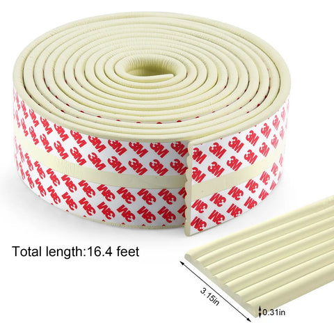 Ultimate Baby Proofing Edge Guards With Quick Stick Tape Extra Wide Soft Foam Corners rolled 16.4ft length for safe furniture edges.
