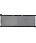 Aluminum Engine Coolant Radiator Heavy Duty Straight Swap For Tesla Model 3 2017 To 2023, front view, plug and play installation.