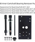 Motorcycle M8 Inner Camshaft Bearing Remover Puller And Installer Tool Steel Set with Components