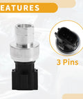 MR306627 Air Conditioning Pressure Switch Sensor with 3 pins for Mitsubishi Lancer 2.0L 2008 2017