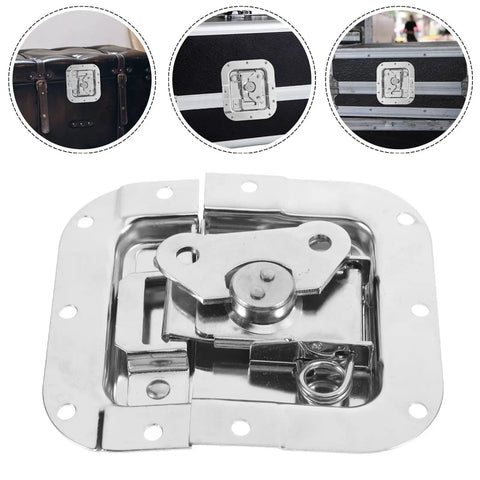 Heavy Duty Stainless Steel Butterfly Twist Latch Offers Rock Solid Security And Super Easy Install For Flight Cases, Gun Boxes, and Travel Gear close-up view