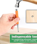 Killer Gear 3 Piece Nail Punch And Setter Kit Featuring 1 32 1 16 And 3 32 Inch Sizes shown in use on wooden surface.