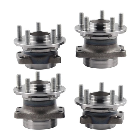 Drop In Ready 4 Piece Wheel Bearing And Hub Assembly Kit For Subaru Crosstrek Forester Impreza And XV Crosstrek Front And Rear Replacement Fits 2014 2019 Impreza 2014 2018 Forester 2016 2020 Crosstrek