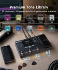Gig Ready Guitar Multi Effects Pedal With Three Point Five Inch Screen AI Tone Assistant 240 Effects Types Looper Drum Machine RGB