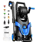 New Upgrade Beast Power Washer With 4 Quick Connect Nozzles 3.2 GPM Inlet Hose And Filter 500ml Soap Tank Heavy Duty Cleaner