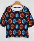 Women Casual Tee With Stretchy Comfort Loose Fit Ice Fire Dragons Print Boat Neck Short Sleeve Top For Everyday Wear And Light Workouts