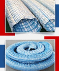 Six Inch Perforated Drain Pipe For Yard And Garden Drainage Flexible Underground Hose With Steel Wire Reinforcement And Nonwoven Filter For Superior Filtration 20 Meter Long Expandable Drain Tube close-up view