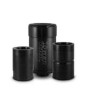 Pro Grade Pin And Bushing Base Tool Starter Kit Model 15000 with three black cylindrical adapters for heavy duty trucks
