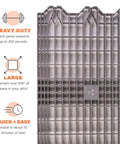 Attic Floor Tiles Add Quick Storage Space With ABS Construction 24 Inch By 16 Inch Pack Of 4 Easy DIY Install in 15 Mins