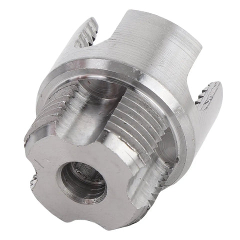 High hardness alloy steel cutter from WALFRONT 4 Piece Pipe Threading Kit for PVC PPR pipes, showcasing sharp threading edges.