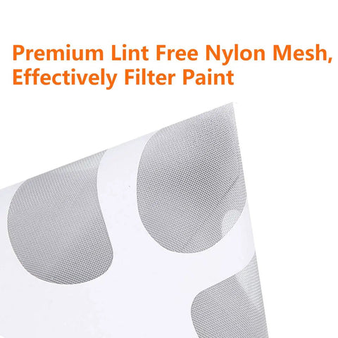 150 Pack 100 Micron Cone Paint Strainers With Fine Nylon Mesh For Automotive Paint Spray Guns And DIY Projects Disposable Filter Cones To Trap Dirt And Debris For Arts Crafts And Hobbies