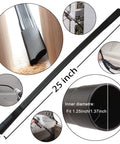 25 inch flexible crevice tool from Universal Vacuum Attachment Kit For Vacuum Cleaners And Wet Dry Vacuums, with hose adapter